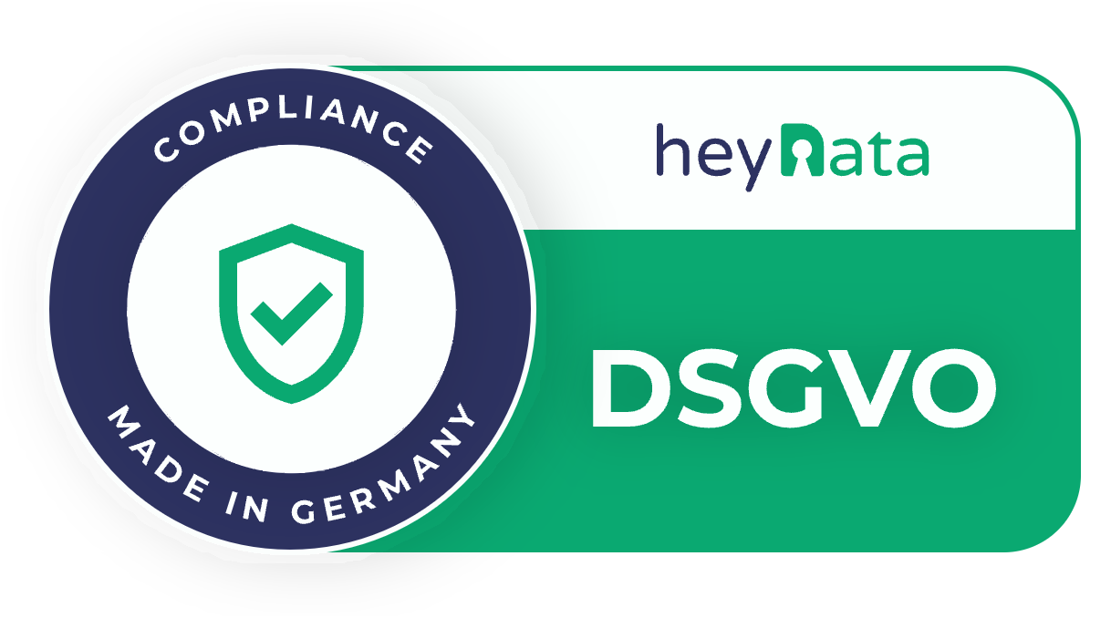 heyData DSGVO-Siegel